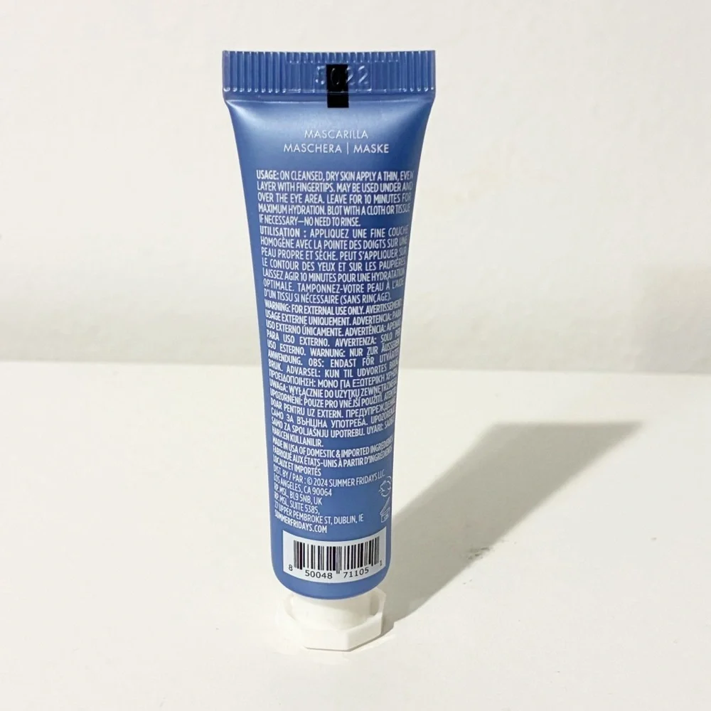 Summer Fridays Mini Jet Lag Mask .5oz‎ Face Skincare NEW